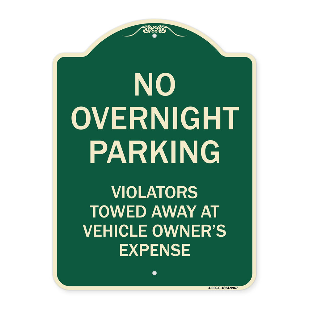 No Overnight Parking