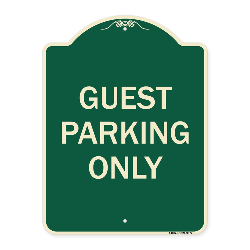 Guest Parking Only