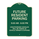 Future Resident Parking 9:00 - 6:00