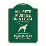 All Pets Must Be On A Leash Please Clean Up After Your Pet