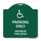 With Modified Isa Icon Parking Only Minimum Fine $250