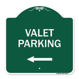 Valet Parking with Left Arrow