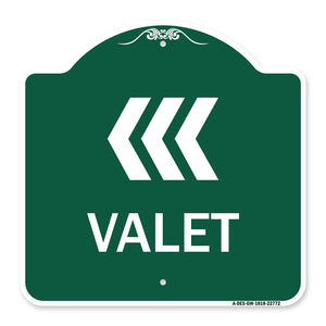 Valet Left Arrow