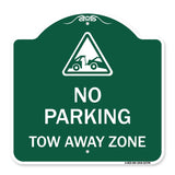 Tow Away Zone with Graphic