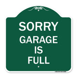 Sorry Garage Is Full