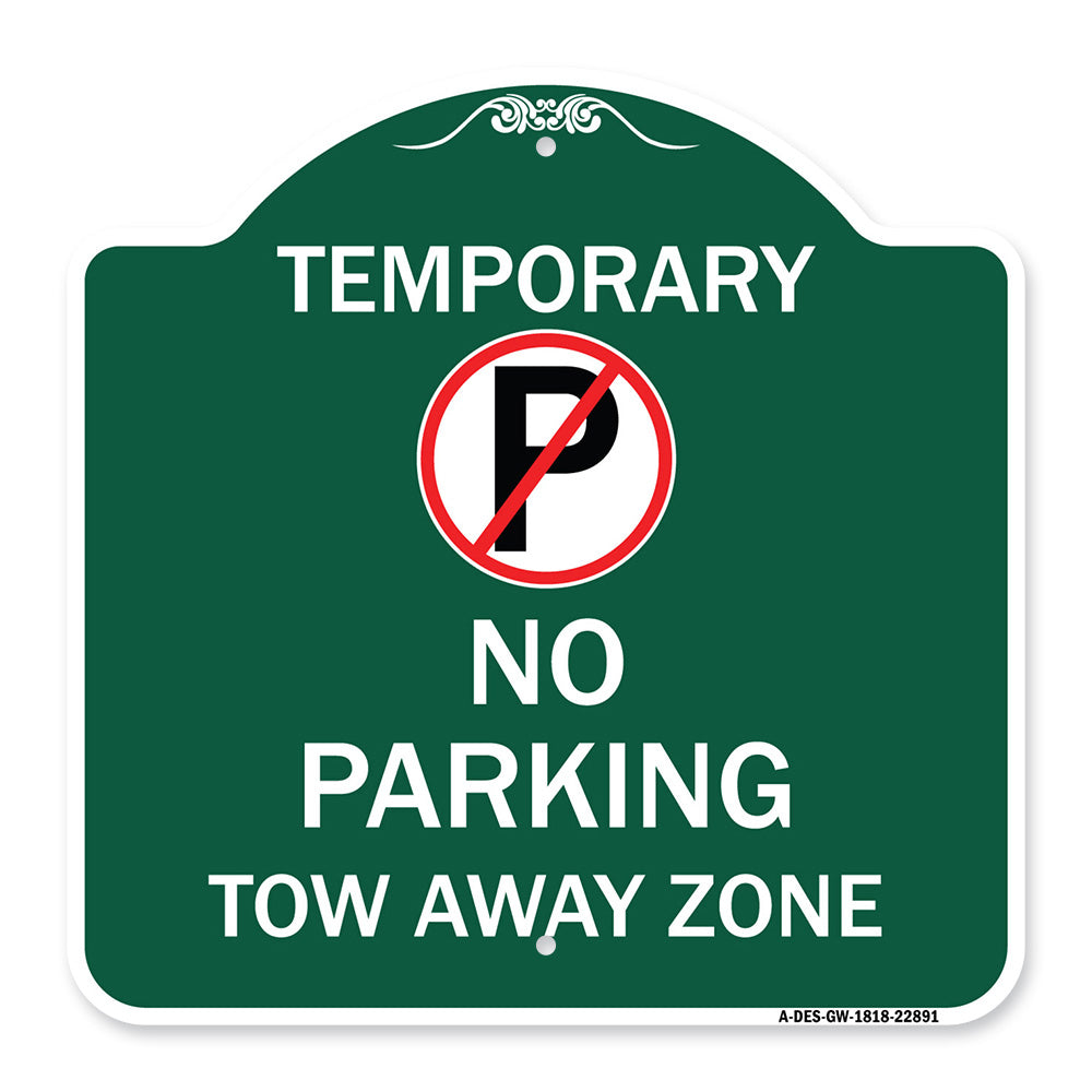 No Parking Tow Away Zone
