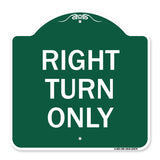 Right Turn Only
