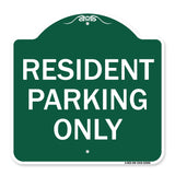 Resident Parking Only
