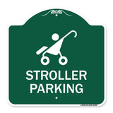 Reserved Stroller Parking (With Graphic)