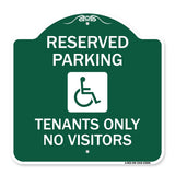 Reserved Parking Tenants Only No Visitors (With Graphic)