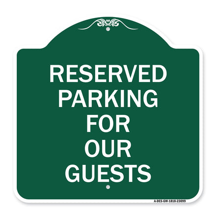 Reserved Parking for Guests