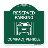 Reserved Parking Compact Vehicle