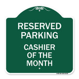Reserved Parking Cashier of the Month
