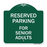 Reserved Parking - for Senior Adults