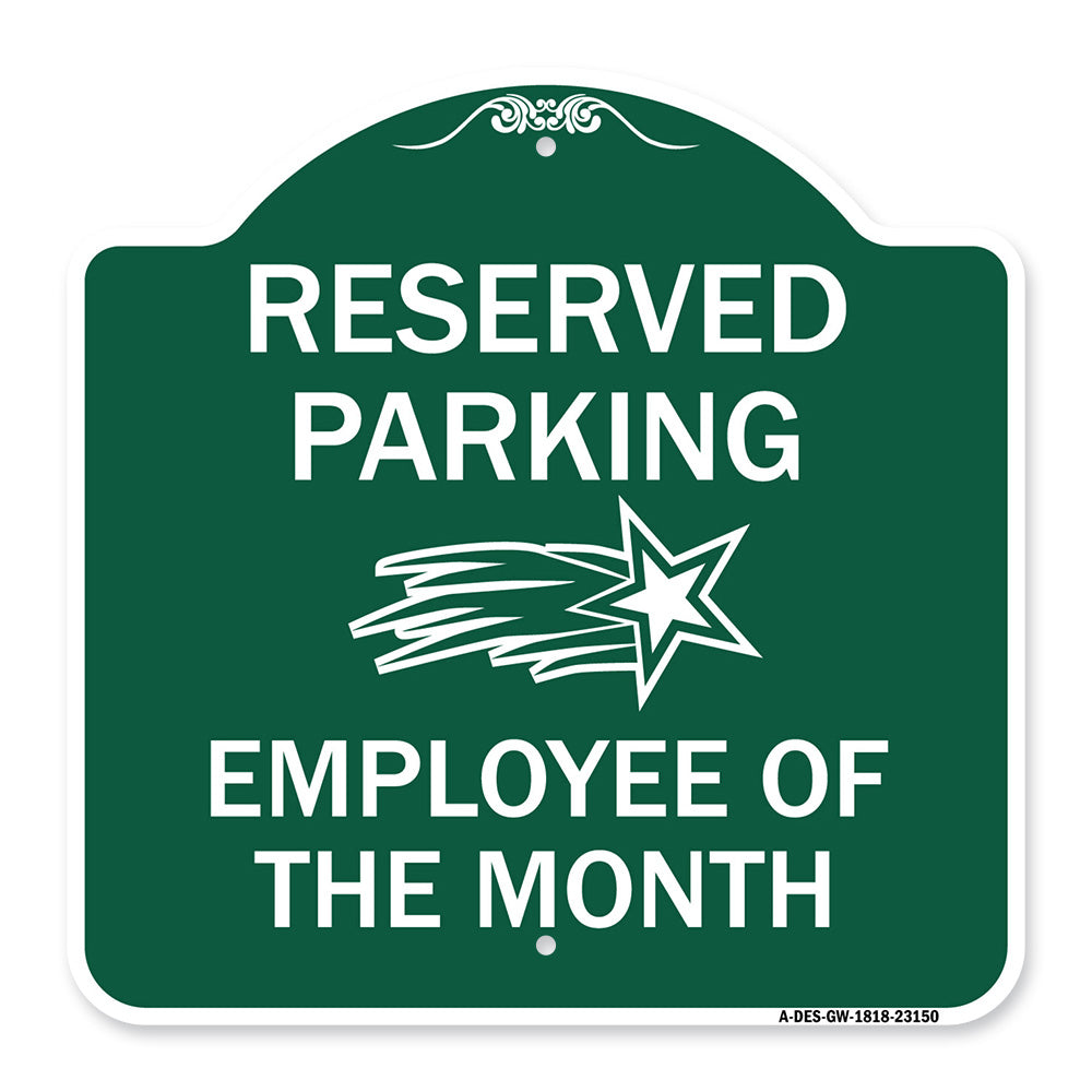 Reserved Parking - Employee of the Month 1