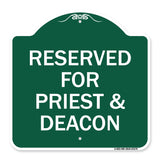 Reserved for Priest & Deacon