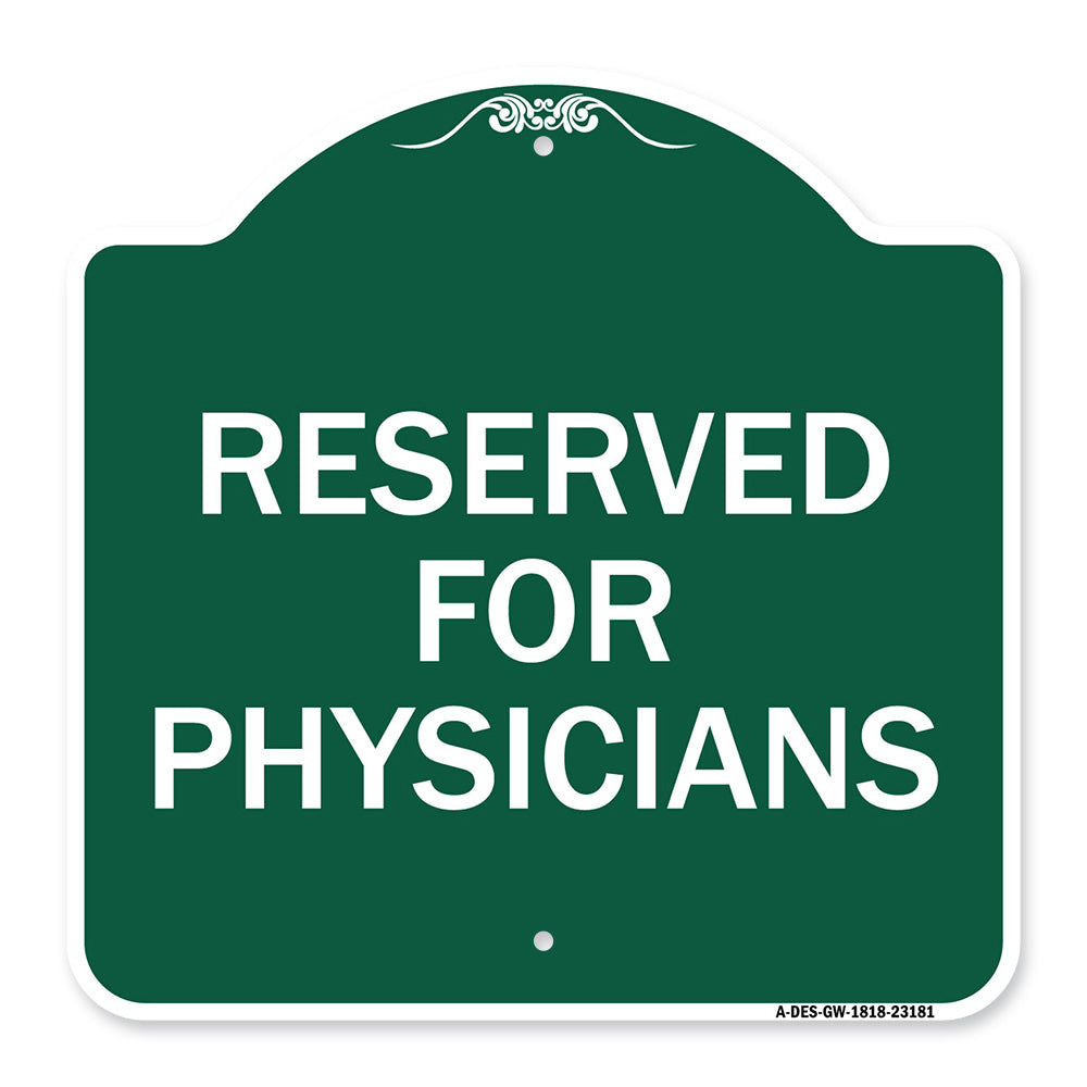 Reserved for Physicians
