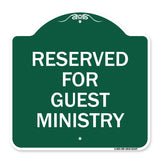 Reserved for Guest Ministry