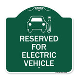 Reserved for Electric Vehicle (With Graphic)