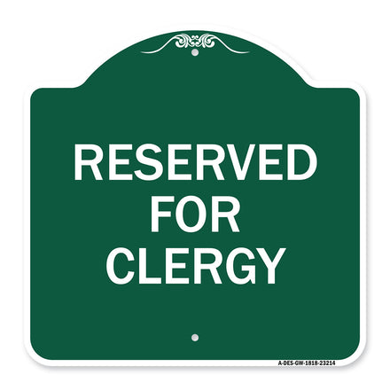 Reserved for Clergy