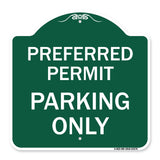 Preferred Permit Parking Only
