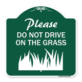 Please Do Not Drive on the Grass