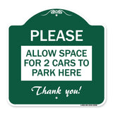 Please - Allow Space for 2 Cars to Park Here Thank You!