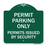 Permit Parking Only Permits Issued by Security