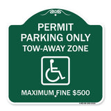 Permit Parking Only Tow-Away Zone Maximum Fine