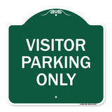 Parking Reserved Sign Visitor Parking Only