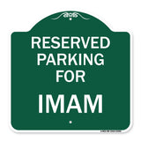 Parking Reserved for Imam