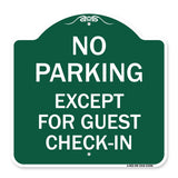 Parking Reserved for Guests Only