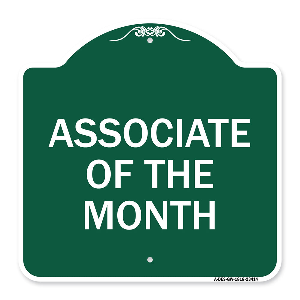 Associate of the Month