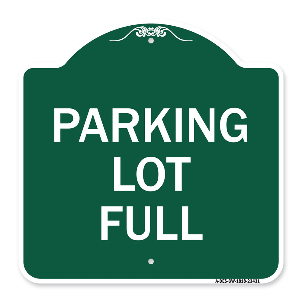Parking Lot Full