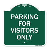 Parking for Visitors Only