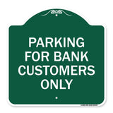 Parking for Bank Customers Only