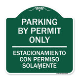 Parking by Permit Only - Estacionamiento Con Permiso Solamente