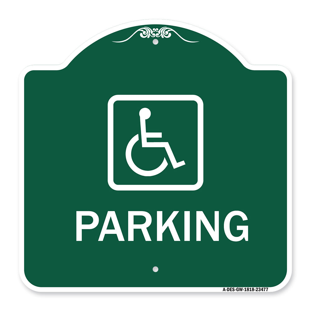 Parking (Handicapped Symbol)