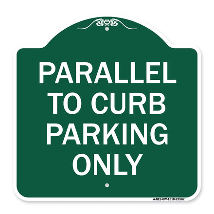 Parallel to Curb Parking Only