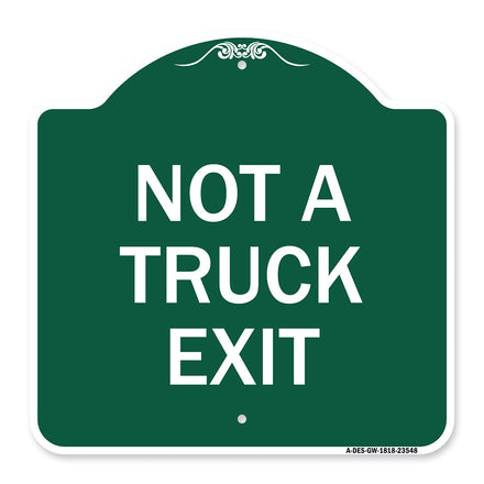 Not A Truck Exit