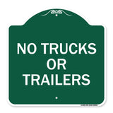 No Trucks or Trailers
