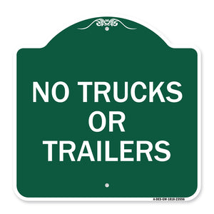 No Trucks or Trailers