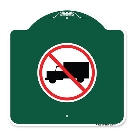 No Truck Symbol