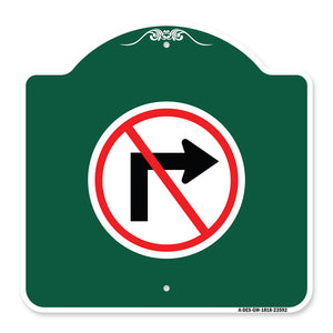 No Right Turn (Graphic Only)