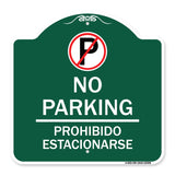 No Parking Prohibido Estacionar (No Parking Symbol)
