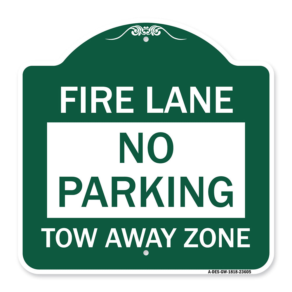 No Parking Tow-Away Zone