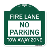 No Parking Tow-Away Zone