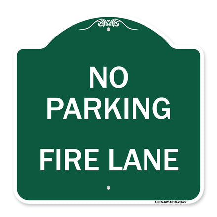 No Parking Fire Lane