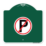 No Parking Symbol