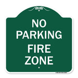 No Parking Sign No Parking Fire Zone
